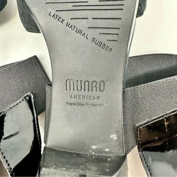 Munro Suede Heeled Sandals- Size 9.5