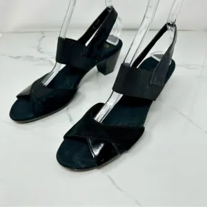 Munro Suede Heeled Sandals- Size 9.5