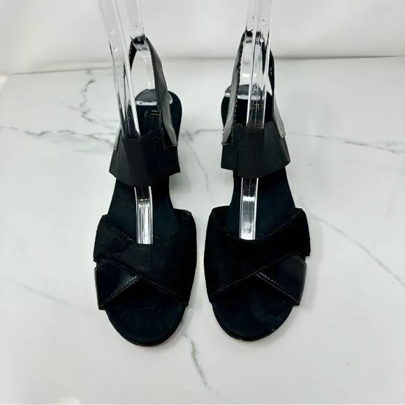 Munro Suede Heeled Sandals- Size 9.5