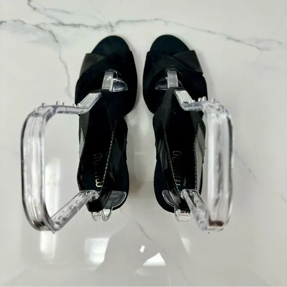 Munro Suede Heeled Sandals- Size 9.5