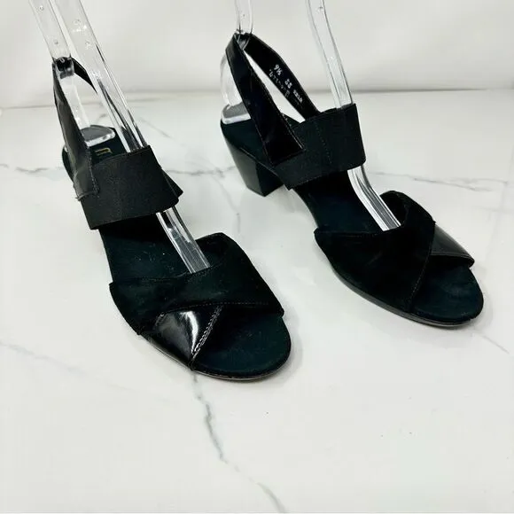 Munro Suede Heeled Sandals- Size 9.5