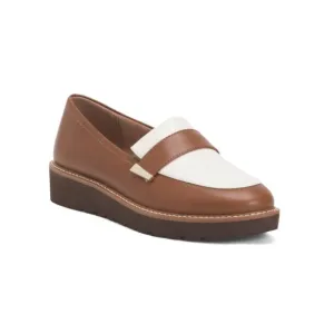 NATURALIZER PREMIUM WHITE/TAN Leather Adiline Loafers