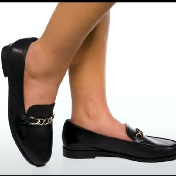 Naturalizer Sawyer Womens Leather Slip on Loafers