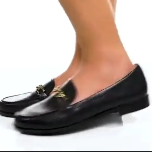 Naturalizer Sawyer Womens Leather Slip on Loafers