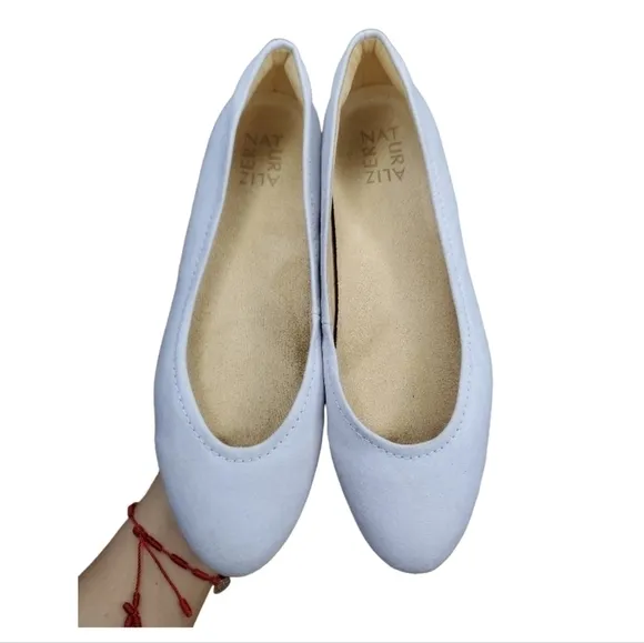 NATURALIZER Vivienne Iced Lilac Flats Size 7.5 NWOB