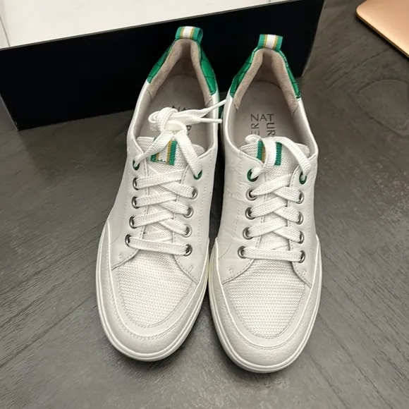 Naturalizer Women's Tilda Sneaker Green/White