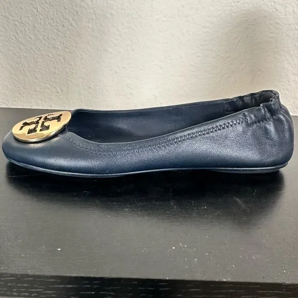 Navy Blue Tory Burch Ballet Flats  Size 5.5