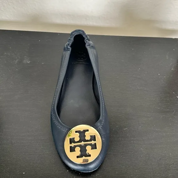 Navy Blue Tory Burch Ballet Flats  Size 5.5