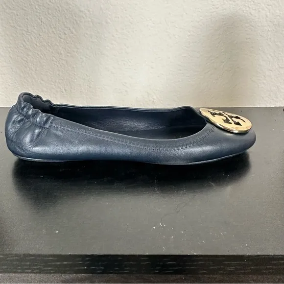 Navy Blue Tory Burch Ballet Flats  Size 5.5