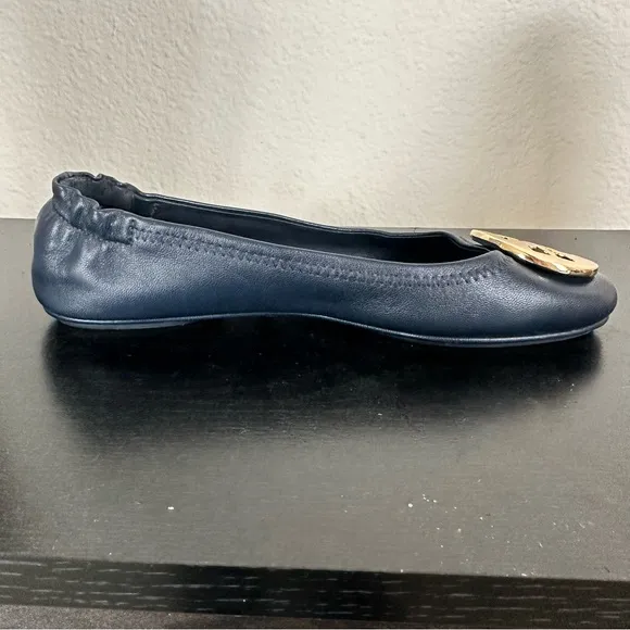 Navy Blue Tory Burch Ballet Flats  Size 5.5