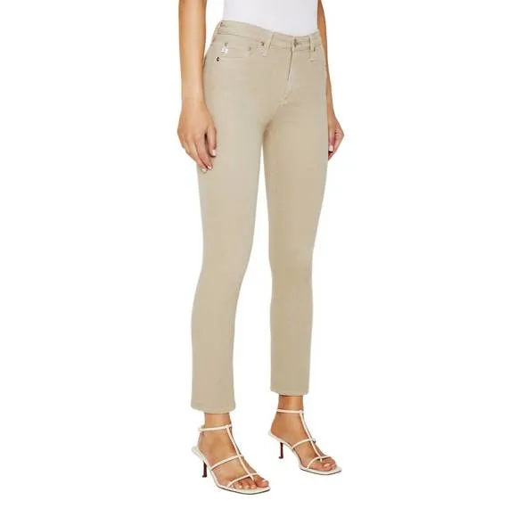 NEW AG JEANS mari hi rise straight jean in dry dust