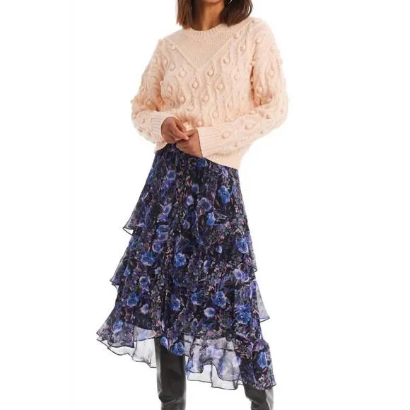 NEW ALLISON NEW YORK esme sweater in blush