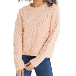 NEW ALLISON NEW YORK esme sweater in blush