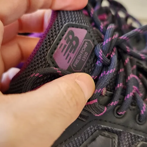 New Balance 1350 women's black trail sneakers waterproof