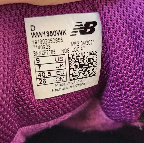 New Balance 1350 women's black trail sneakers waterproof