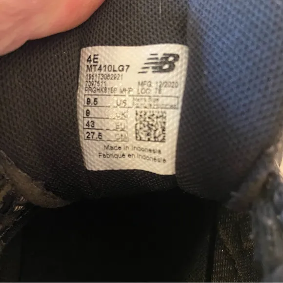New Balance 410 Men’s Size 9.5 Gray Running Shoes