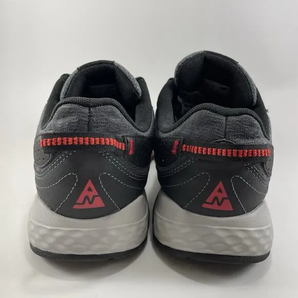 New Balance 410 V7 Trail Running Shoe Mens Size 9 D Gray Red Athletic Sneakers