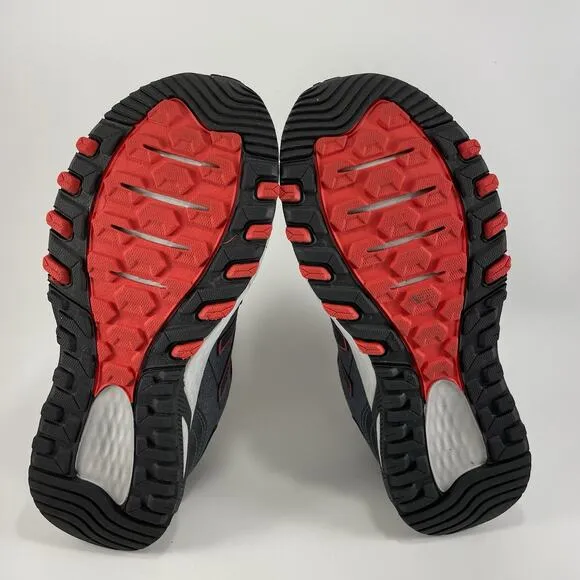 New Balance 410 V7 Trail Running Shoe Mens Size 9 D Gray Red Athletic Sneakers