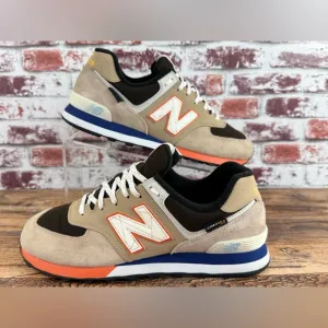 New Balance 574V2 Sneakers Mindful Grey, Cordura Fabric, Men's US Size 10D
