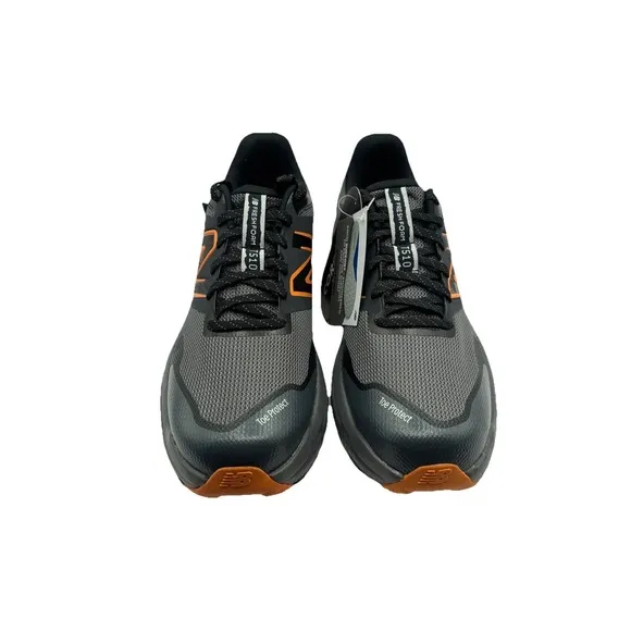 New Balance Fresh Foam T510 Trail Running Shoe Men 10.5 Black Grey MT510OS6