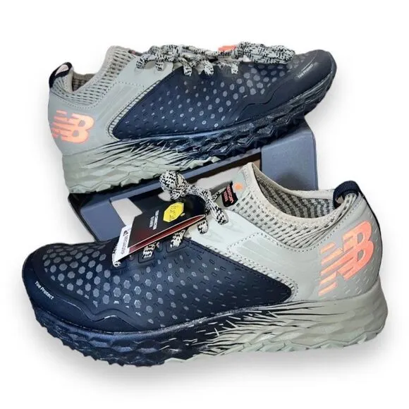 New Balance Hierro v4 Fresh Foam Trail Running Black/Trench MTHIERB4 Men's 9