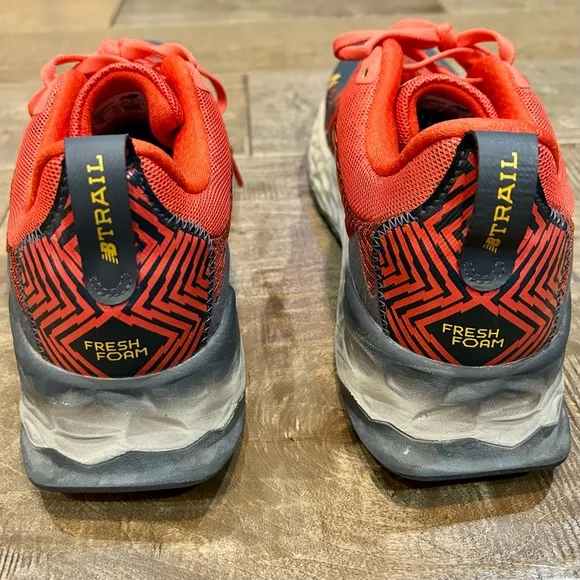 New Balance Men’s Fresh Foam Hierro V6 Trail Sneakers Red Size 12.5 EUC