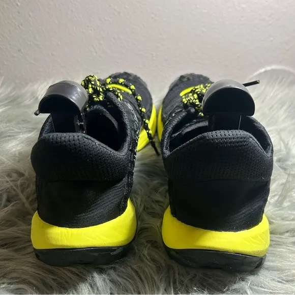 New Balance Minimus Trail Sneakers Black with firefly and ginger lemon Size 10.5