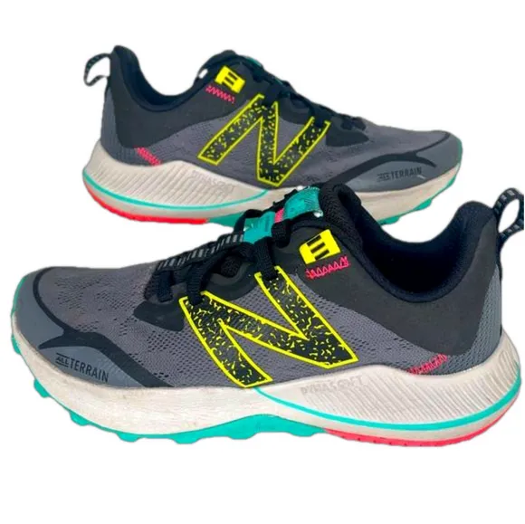 New Balance Nitrel Trail V4 WTNTRLC4 Gray Running Shoes Womens Sneakers Size 7.5