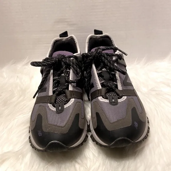New Balance XRCT Grey with Purple Sneaker Size 7