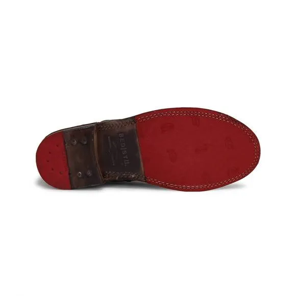 NEW BEDSTU women's rose classic leather loafer in cold brew tie dye