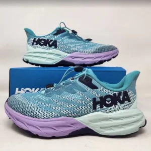New big kids 6 (Women's 8) Hoka Speedgoat 5 youth trail-running shoes sneakers