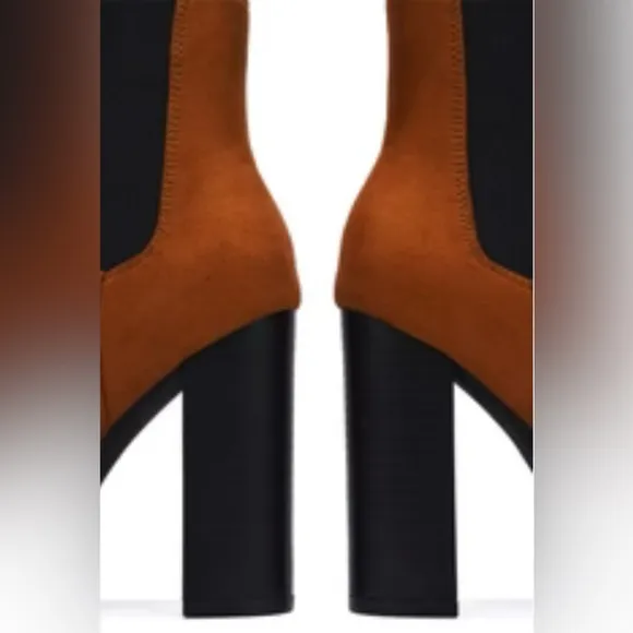 NEW Cape Robbin Godzilla Boots Chestnut Size 8