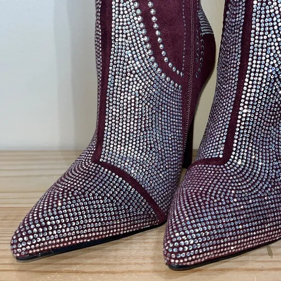 New Cape Robbin Olkley Chocolate Cowboy Knee High Boots