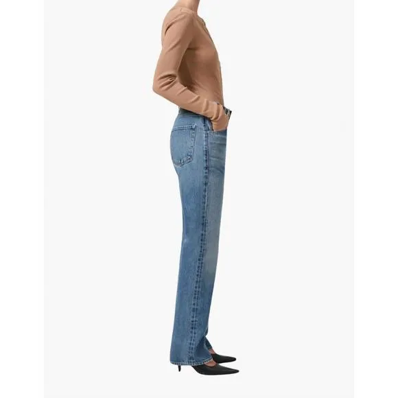 NEW CITIZENS OF HUMANITY baretta relaxed straight jeans in babylonia