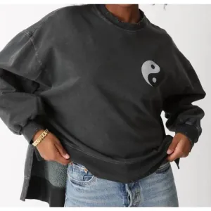 NEW ELECTRIC &amp; ROSE apollo sweatshirt in onyx