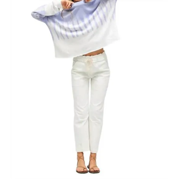 NEW ELECTRIC &amp; ROSE rylan sweatshirt in lavender cloud