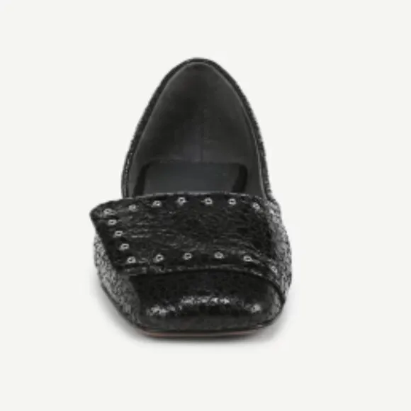 new FRANCO SARTO Leather Tracy Dress Flats 253