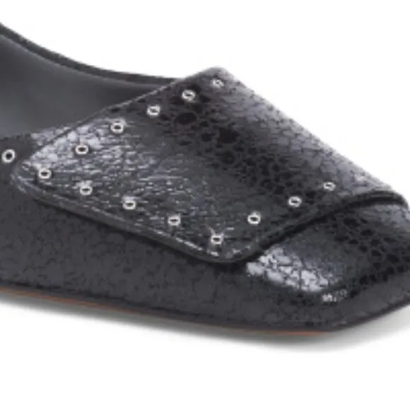 new FRANCO SARTO Leather Tracy Dress Flats 253
