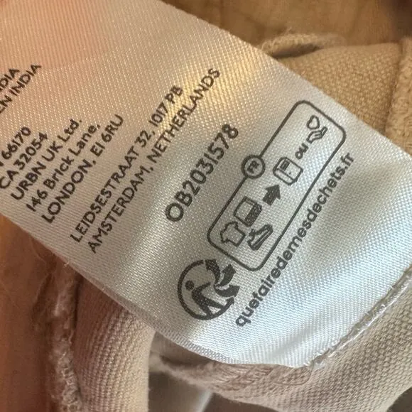 New Free People All Yours Micro Mini Shorts khaki 2