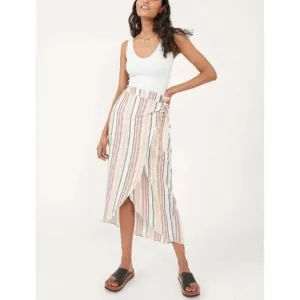 NEW free people aubrey sarong skirt 🤍 8