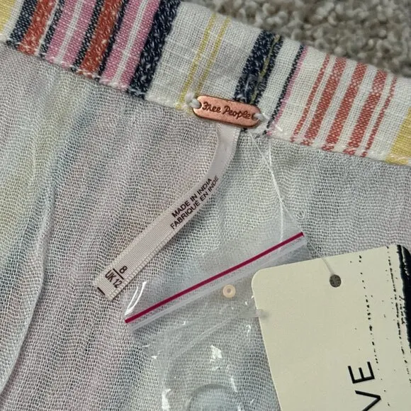 NEW free people aubrey sarong skirt 🤍 8