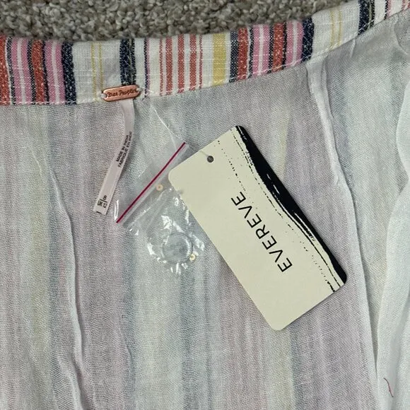 NEW free people aubrey sarong skirt 🤍 8