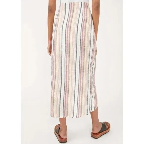 NEW free people aubrey sarong skirt 🤍 8
