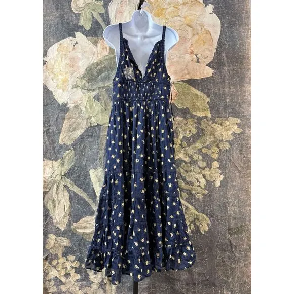New Free People Daydreamer Midi Dress Size Medium