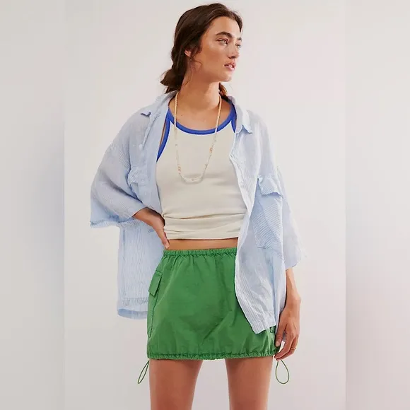 NEW Free People Effie Micro Mini Skirt