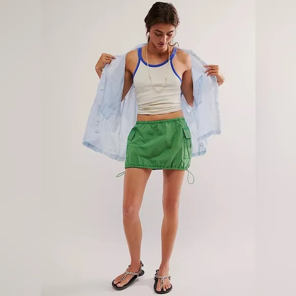 NEW Free People Effie Micro Mini Skirt