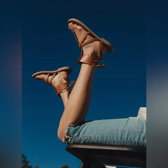 NEW Free People vacation day wrap sandals