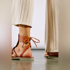 NEW Free People vacation day wrap sandals