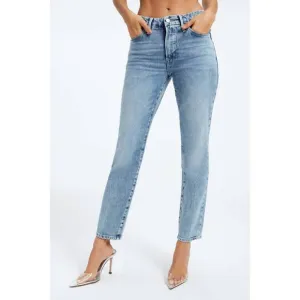 NEW GOOD AMERICAN good classic jeans in indigo