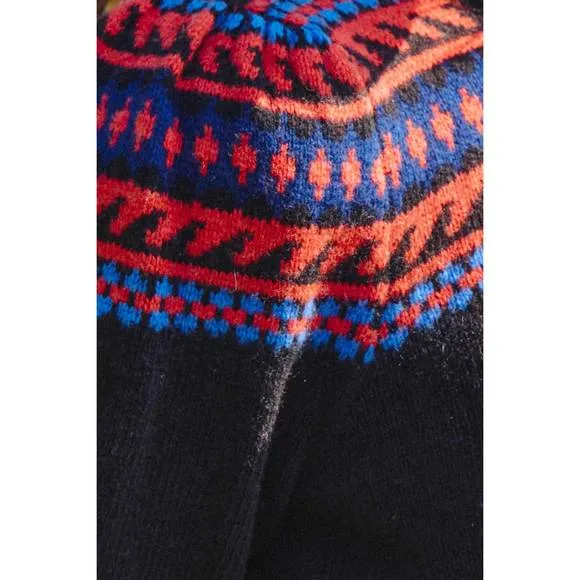 NEW HUNTER BELL jackie sweater in highgrove fairisle